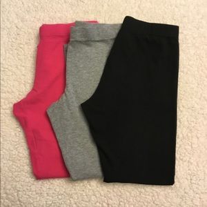 3 pair girls leggings